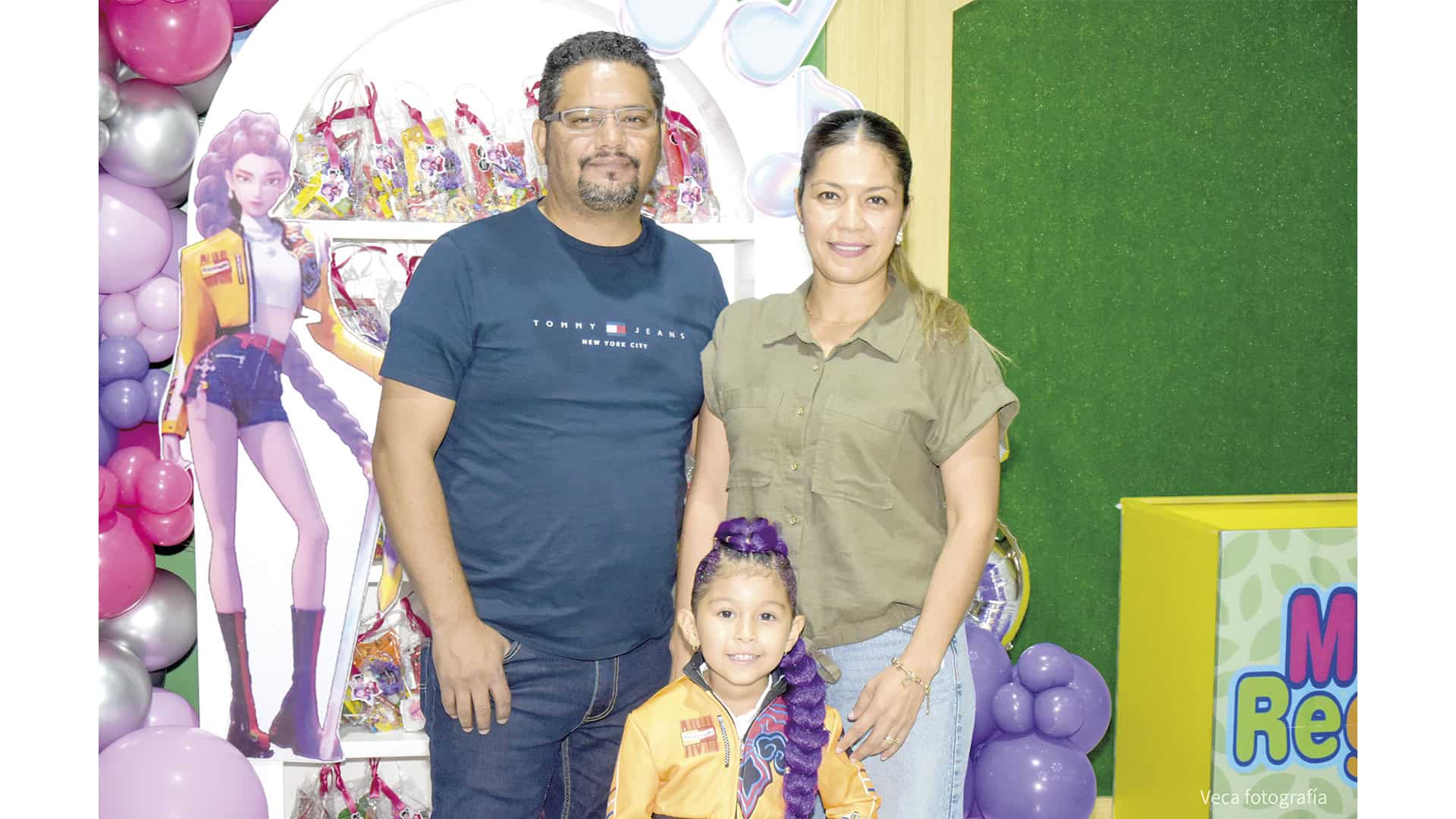 Regina Barr&oacute;n celebra su quinto cumplea&ntilde;os con fiesta K-pop