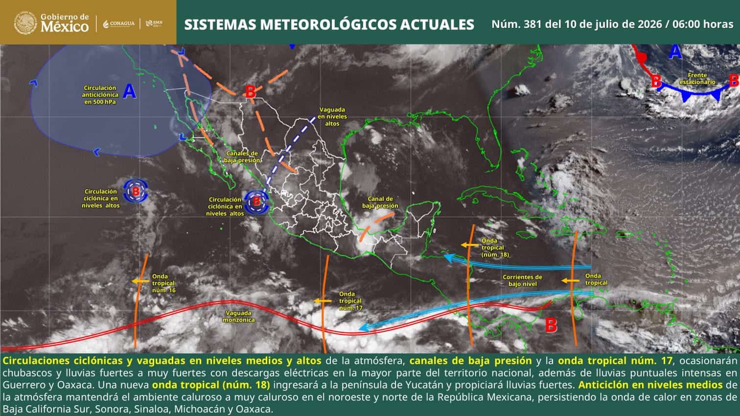 Subsecretaría de Protección Civil de Coahuila emite alerta por lluvias intensas Subsecretaría de Protección Civil de Coahuila emite alerta por lluvias intensas