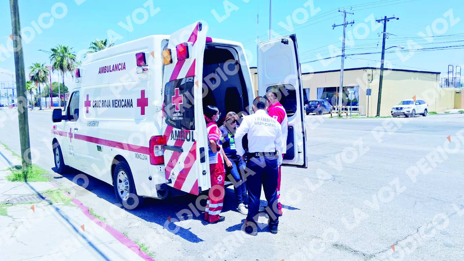 Accidente en Monclova: mujer embarazada resulta lesionada