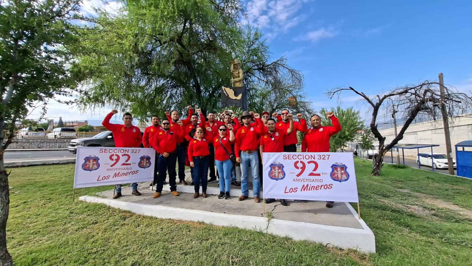 Sindicato Nacional de Trabajadores Mineros celebra su 92 aniversario