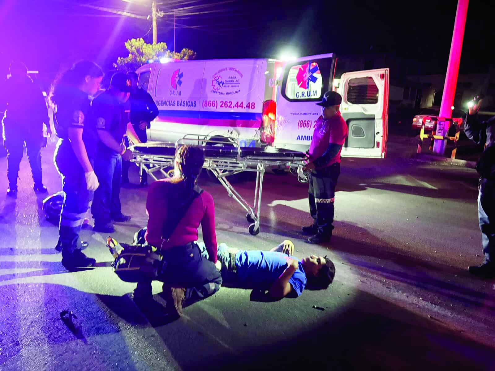 Huye tras choque; deja herido a menor