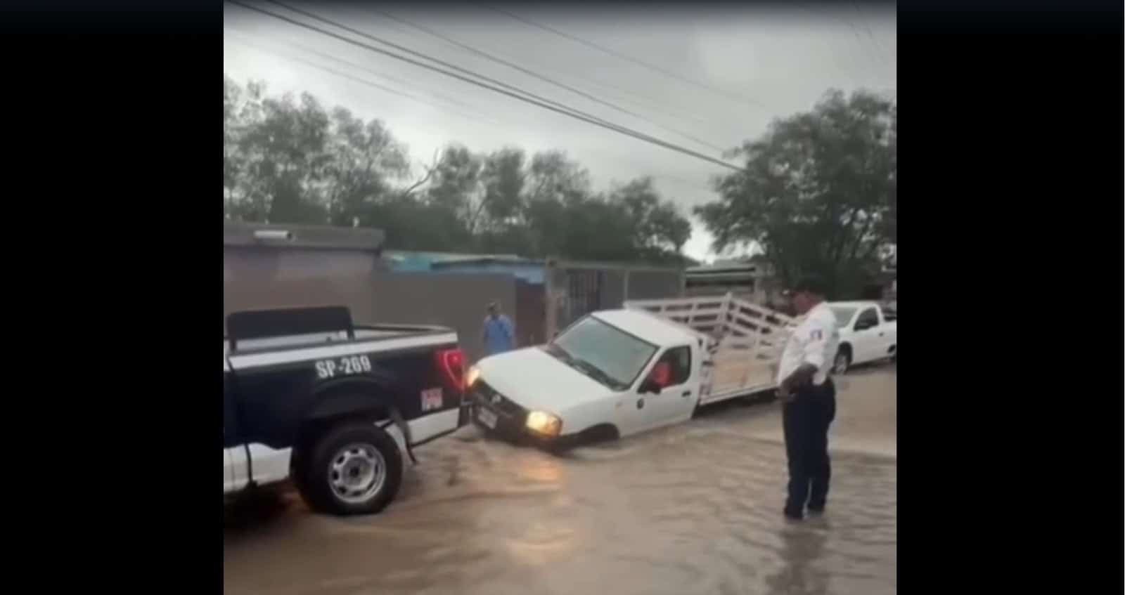 Lluvias movilizan  a Seguridad P&uacute;blica