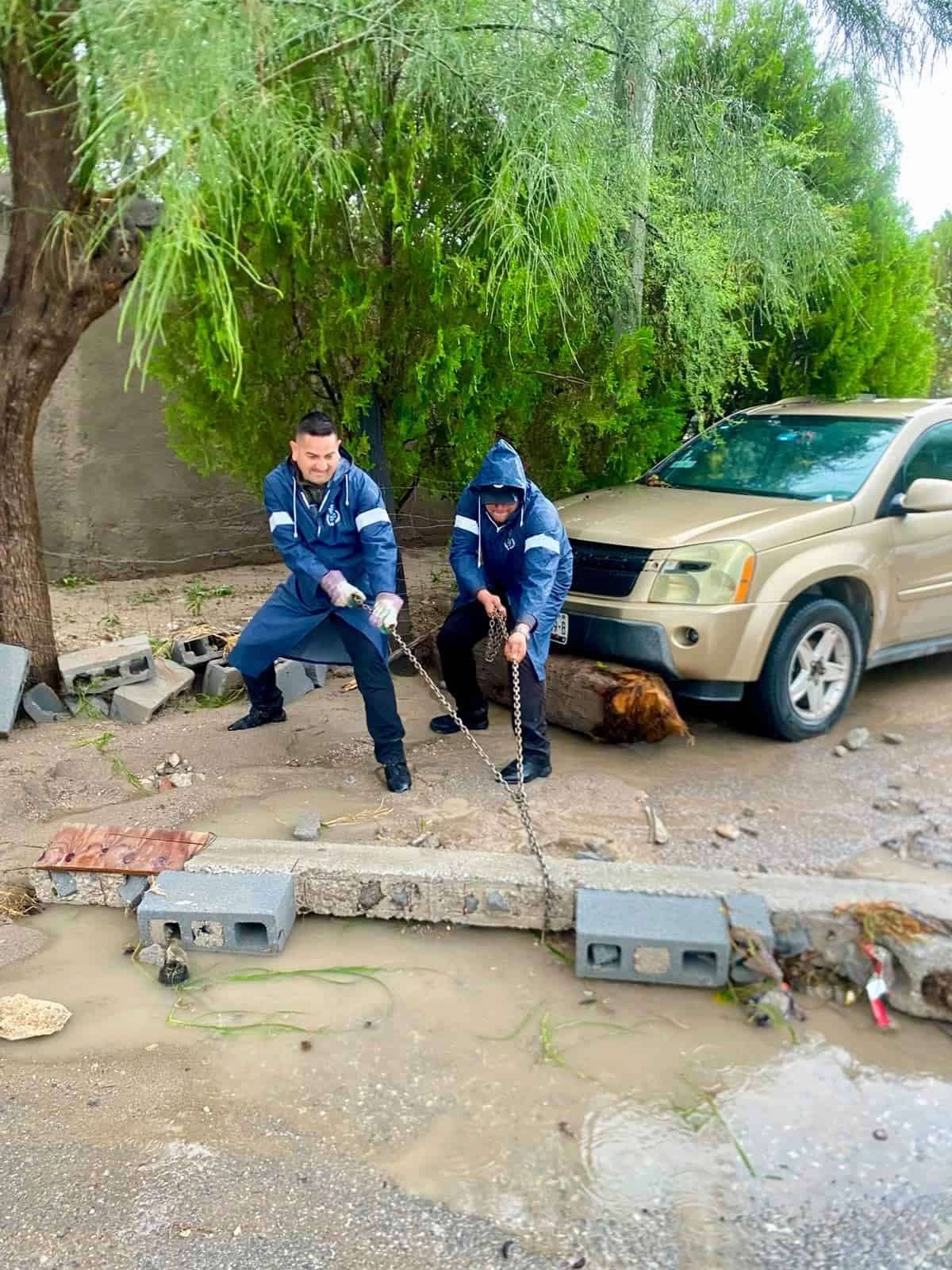 AIC refuerza apoyo a la poblaci&oacute;n en Casta&ntilde;os tras lluvias