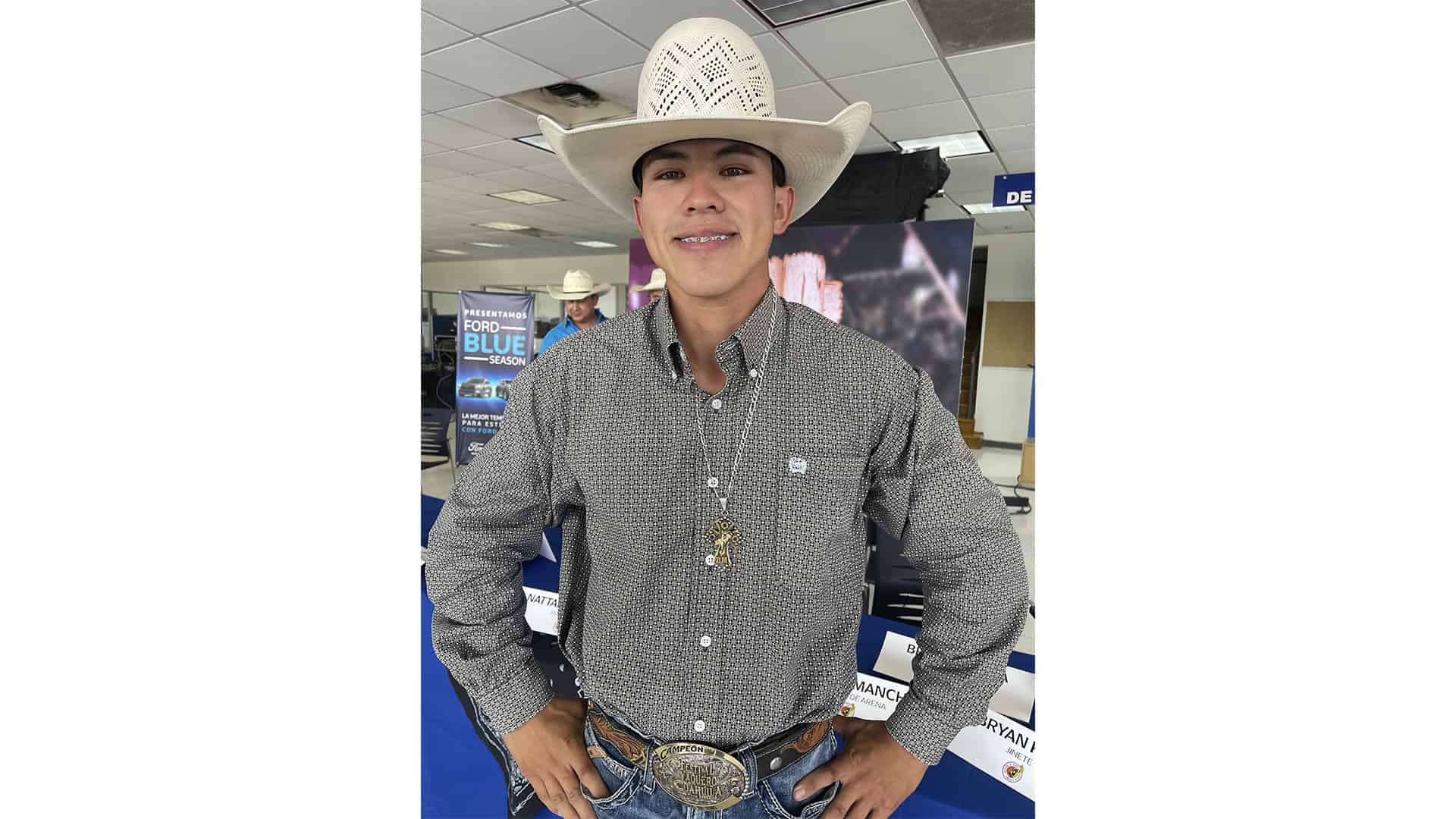 Brayan Medina regresa al evento que marc&oacute; su carrera en el rodeo