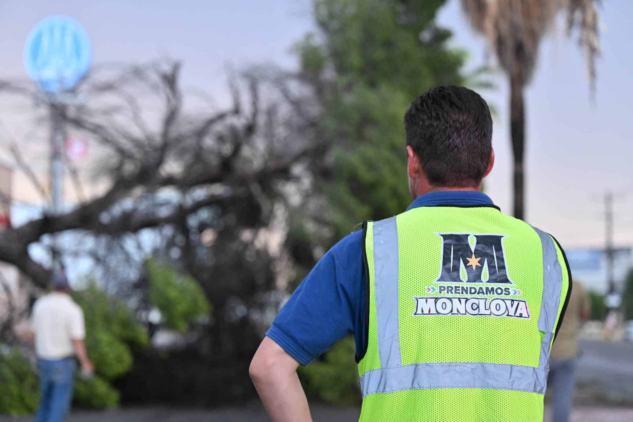 Reginaldo Rodr&iacute;guez informa sobre da&ntilde;os por lluvias en Monclova