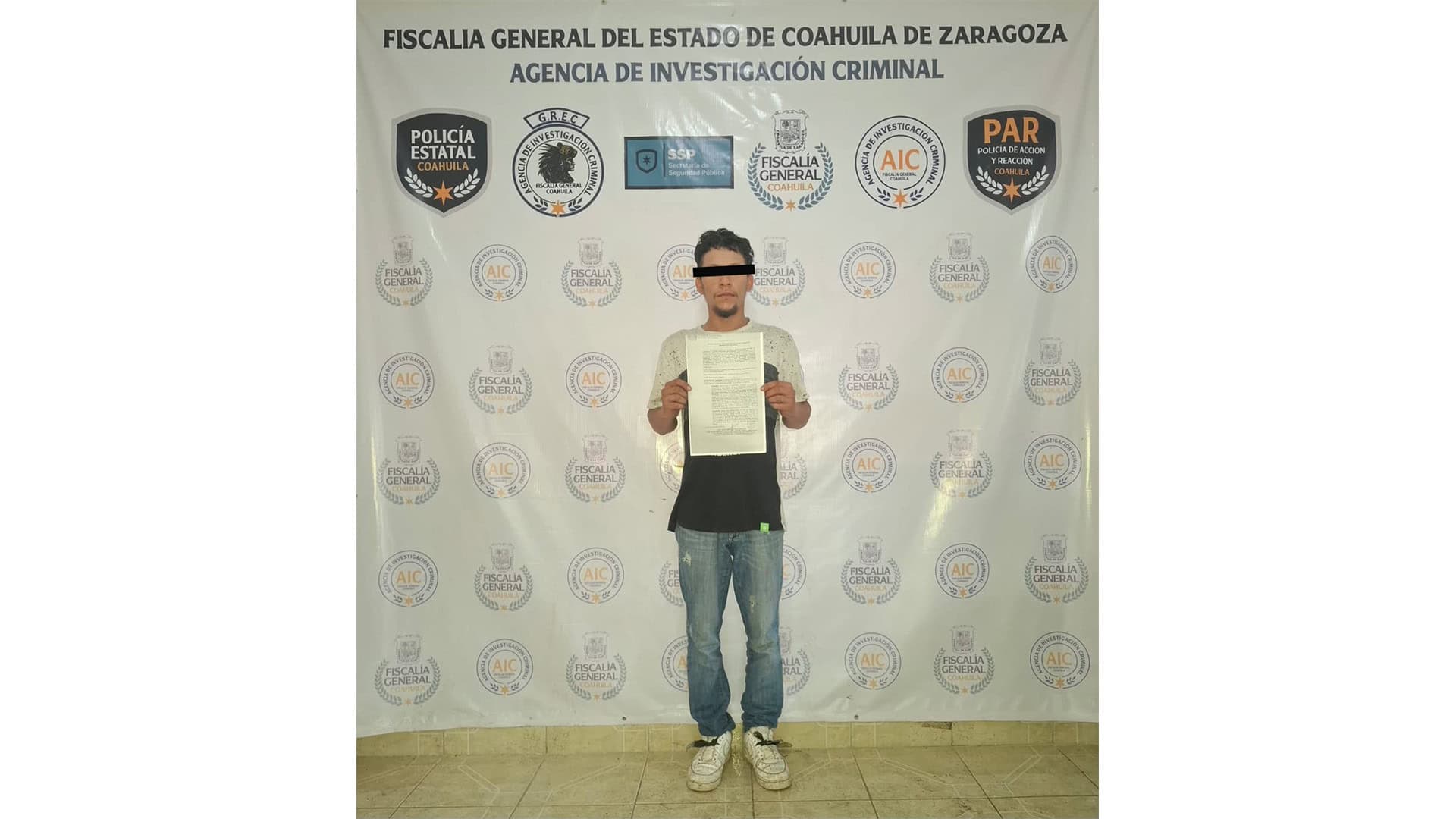 Detienen a Jos&eacute; Antonio N. por lesiones grav&iacute;simas en M&uacute;zquiz
