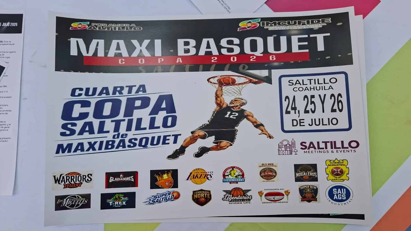 Convocan a Copa Maxi B&aacute;squet