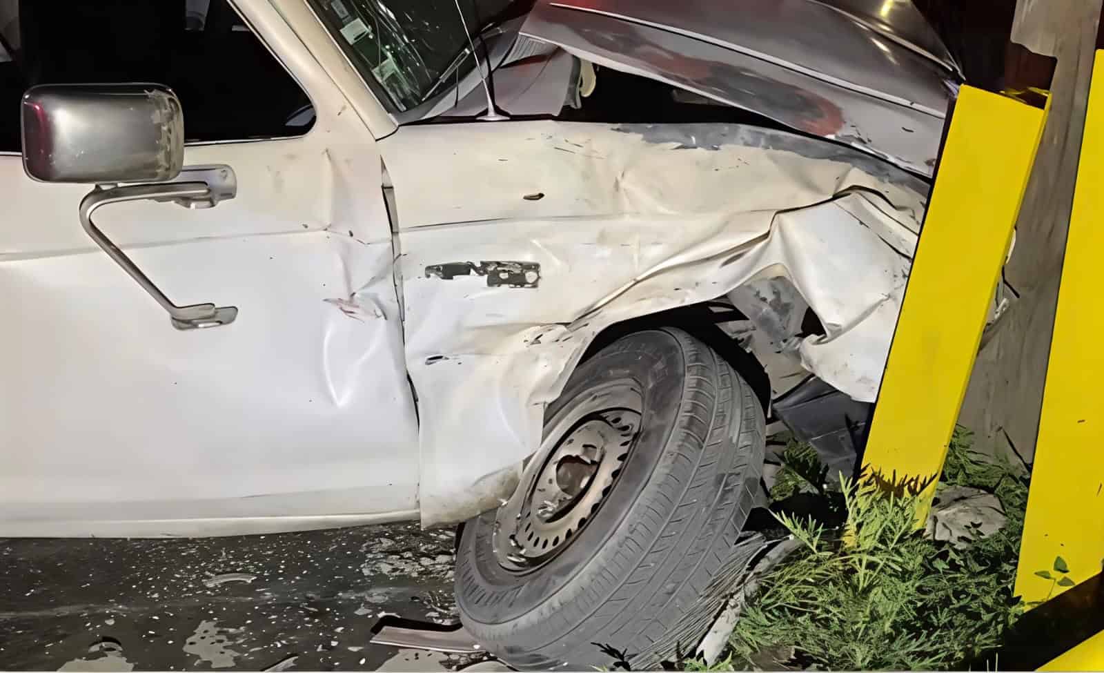 Mujer herida tras choque en Saltillo: conductor de Cadillac huye