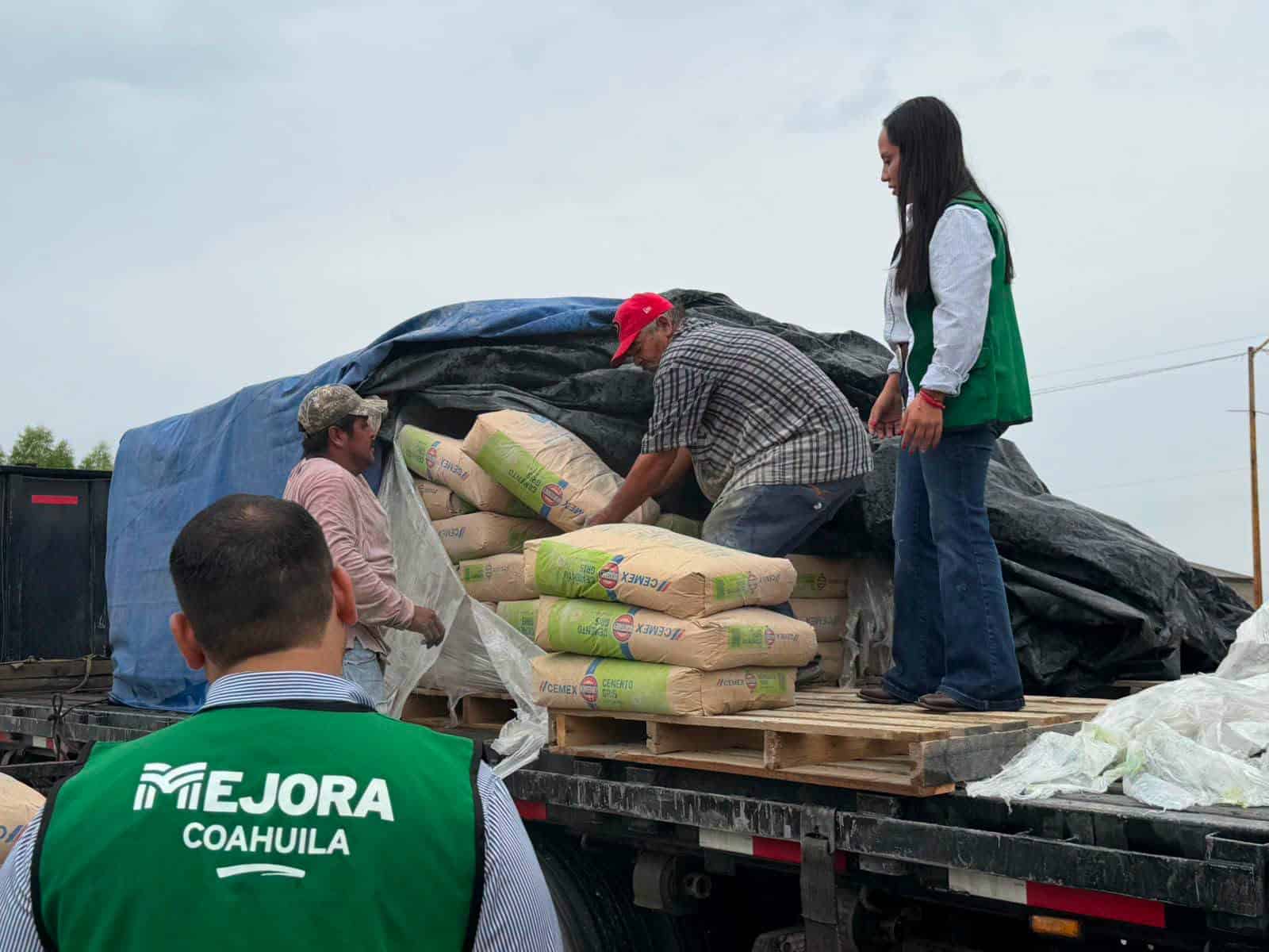 Llega a Zaragoza nuevo cargamento de cemento a bajo costo