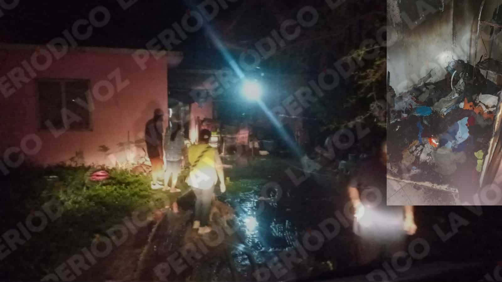 Protección Civil responde a incendio en Múzquiz