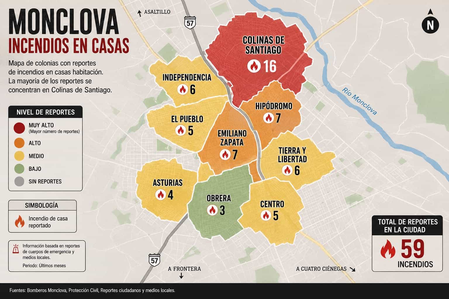 Viviendas abandonadas se convierten en focos de riesgo