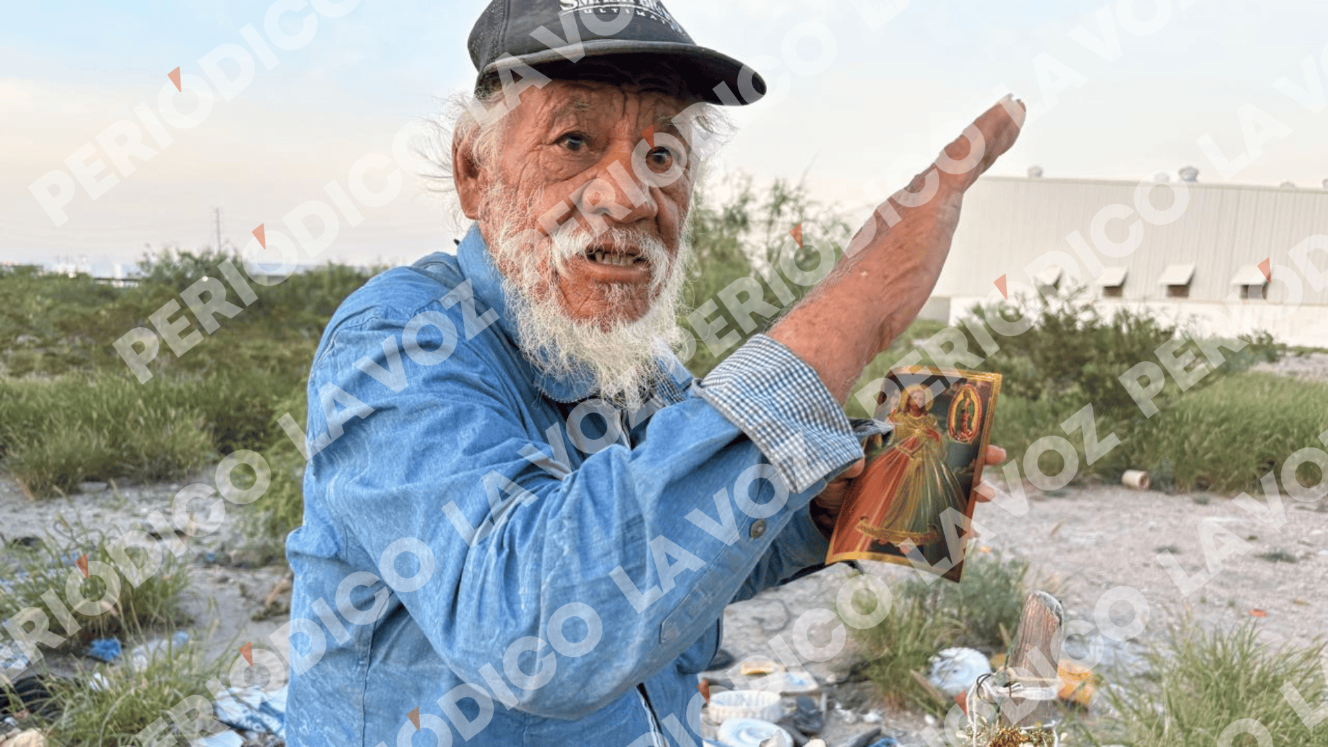 Emilio Campo Montes vive a la intemperie: DIF Frontera busca apoyo familiar