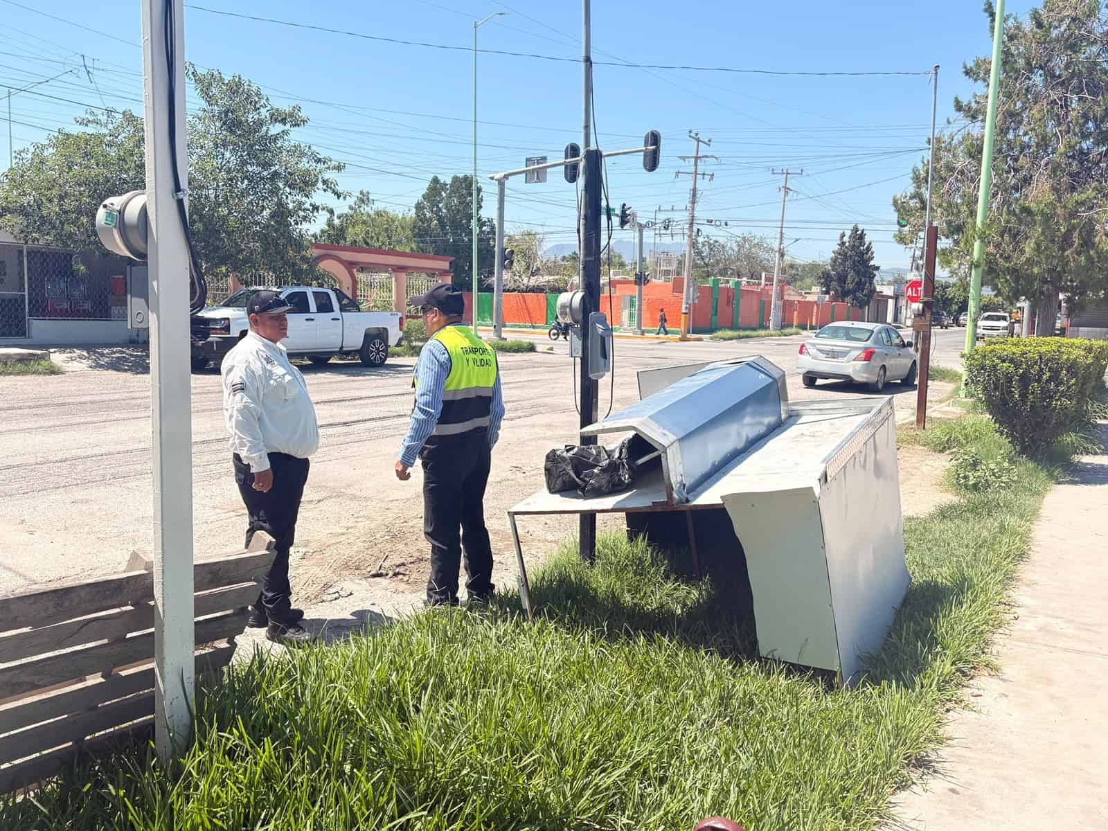 Nueve puestos semifijos despejados para obras de recarpeteo
