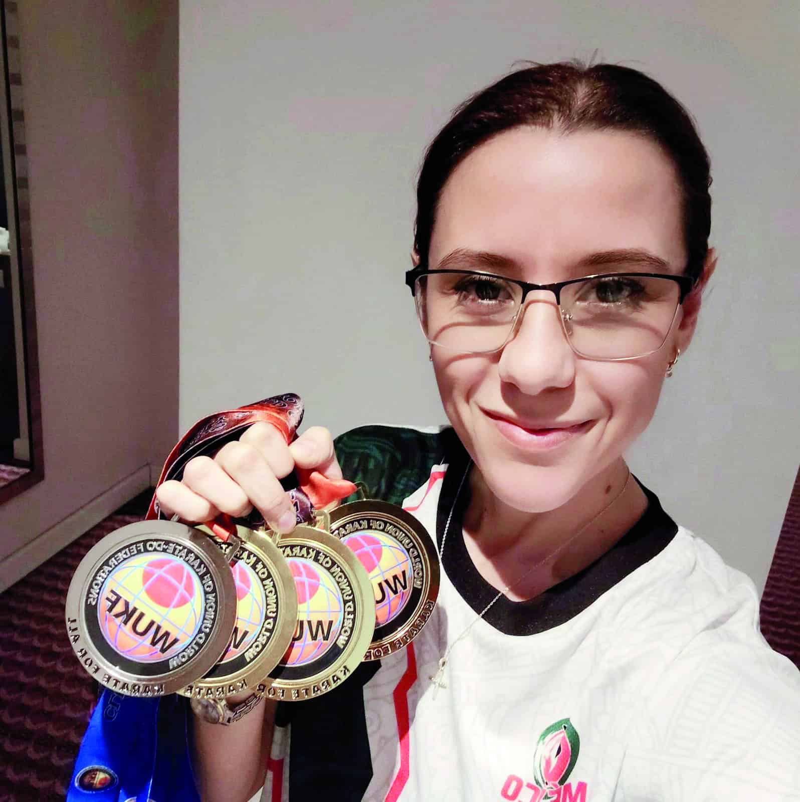 Gana Natalia Carrales tres oros mundiales