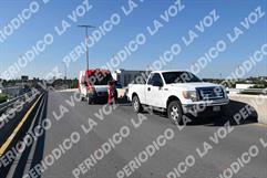 Accidente en Monclova: Motociclista choca contra camioneta en bulevar Harold R. Pape