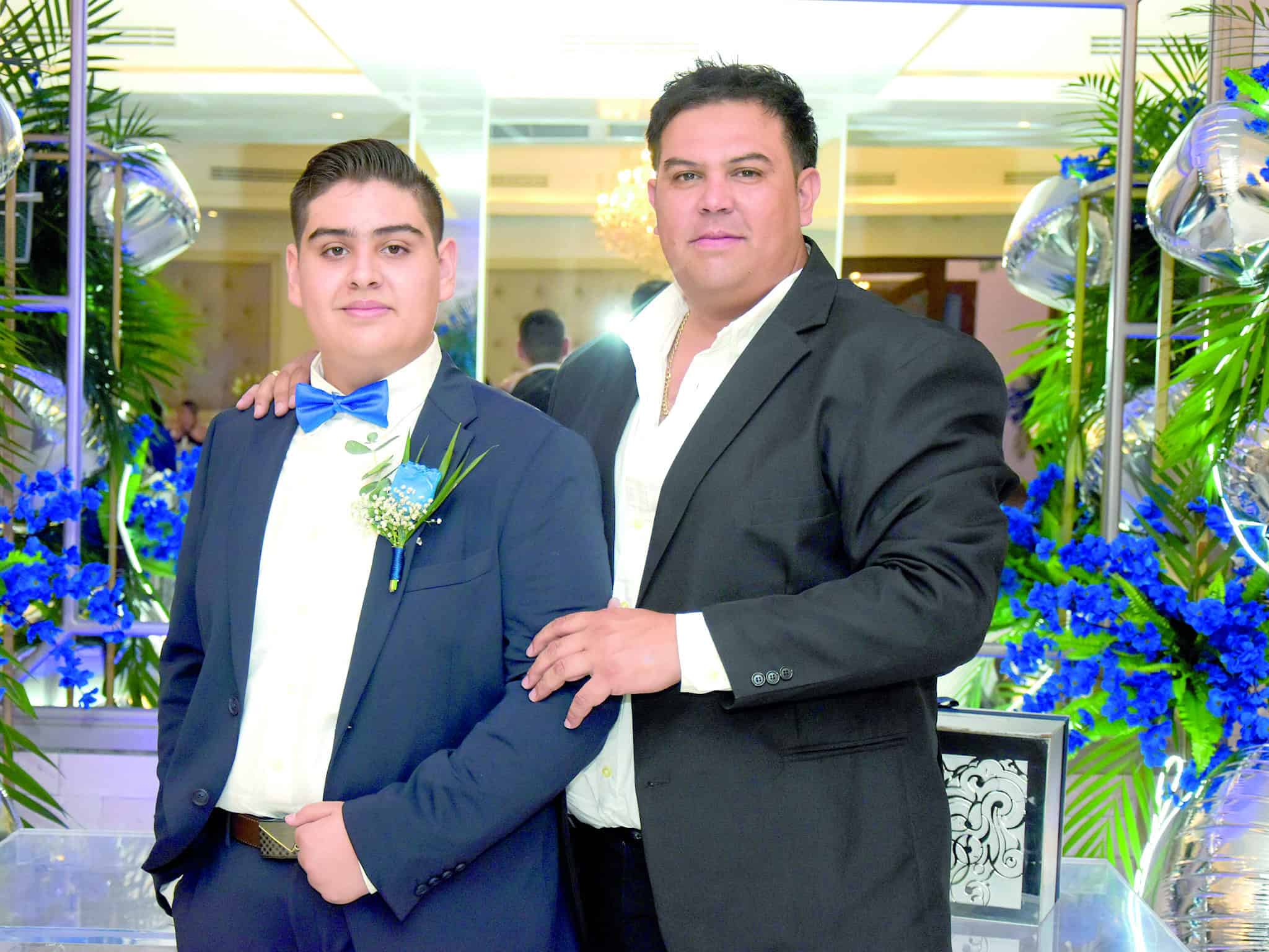 Jorge Alarc&oacute;n celebra sus XV a&ntilde;os con misa