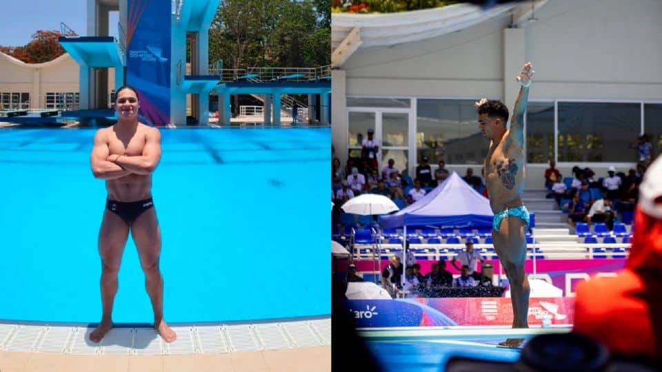 Osmar Olvera y Juan Manuel Celaya logran medallas en clavados: México brilla en Santo Domingo