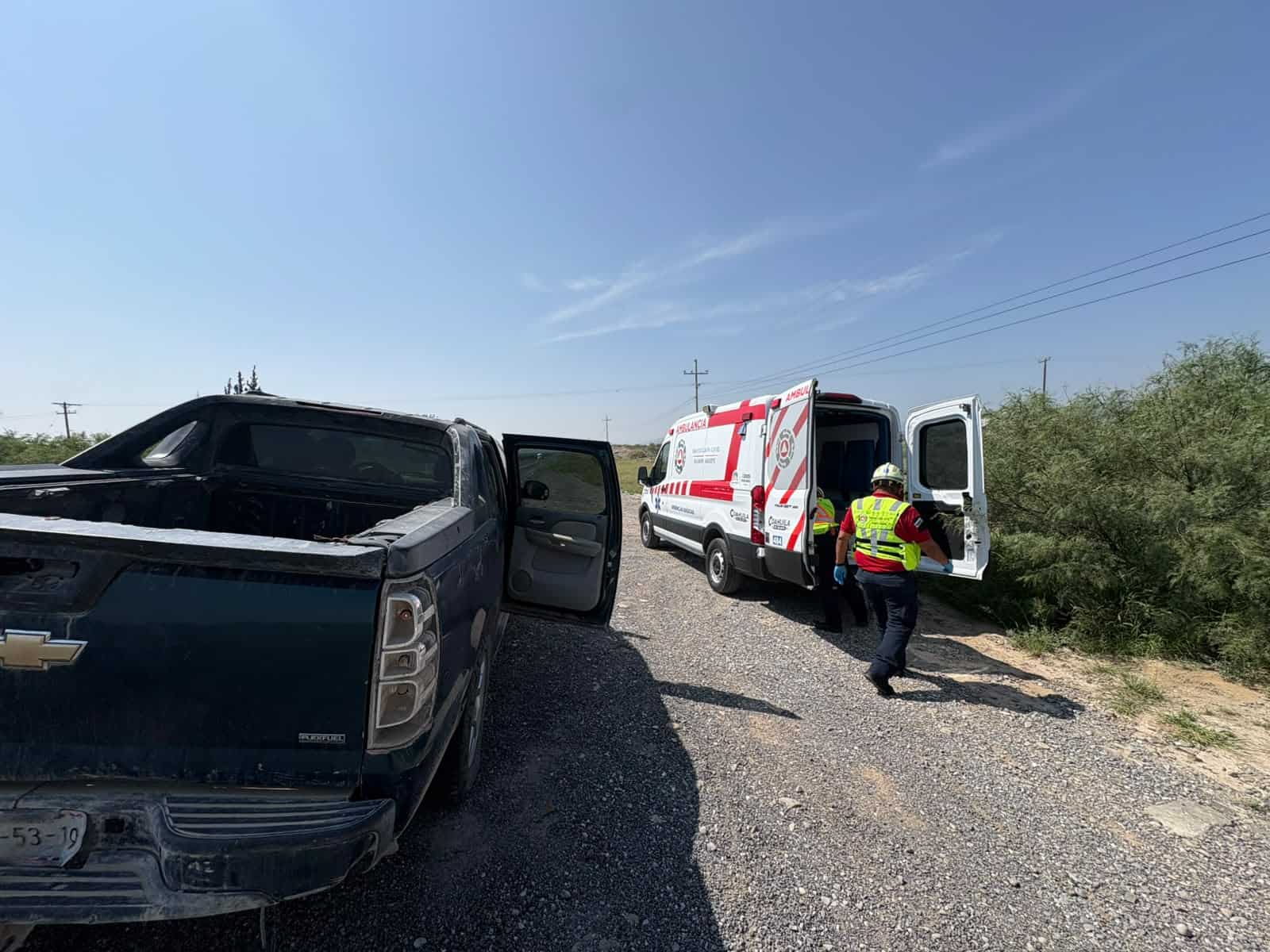 Motociclista sufre lesiones graves en accidente: Ramos Arizpe
