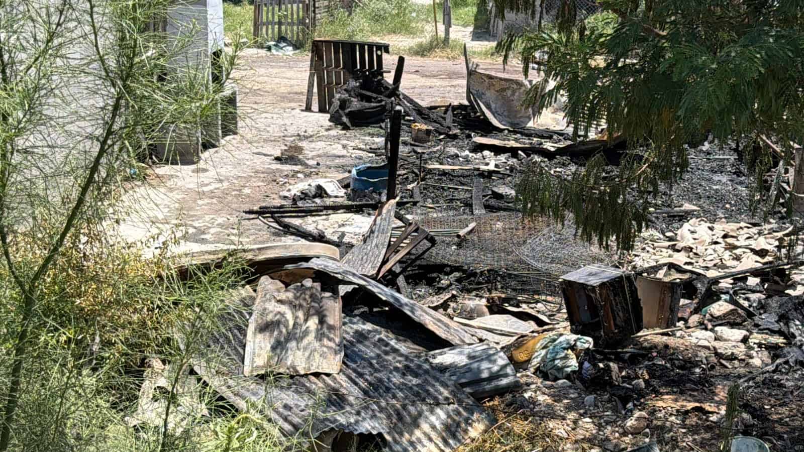 Incendio consume hogar de Sahara Villarreal en Monclova