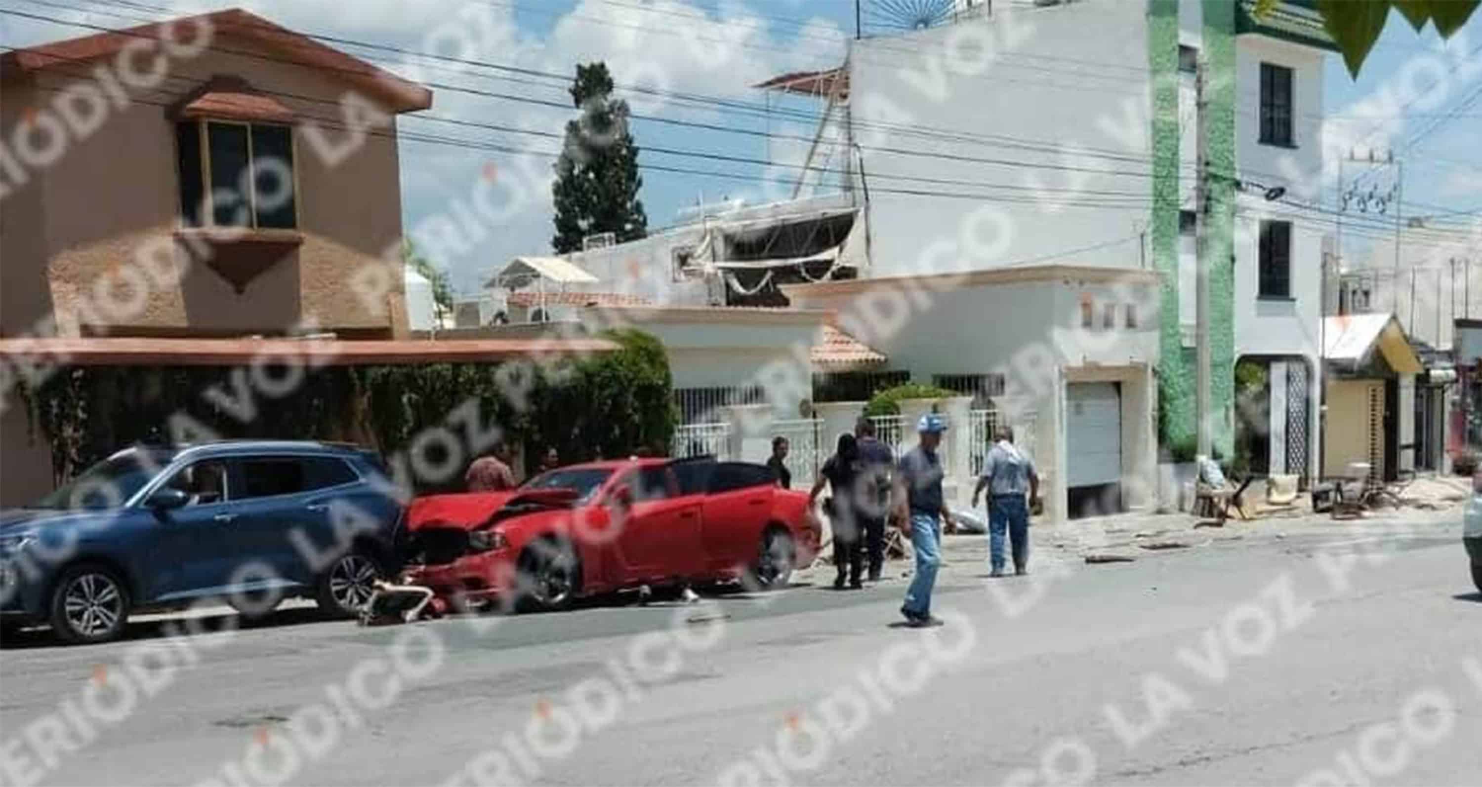 Corren para salvar a su hijo y causan accidente en Monclova