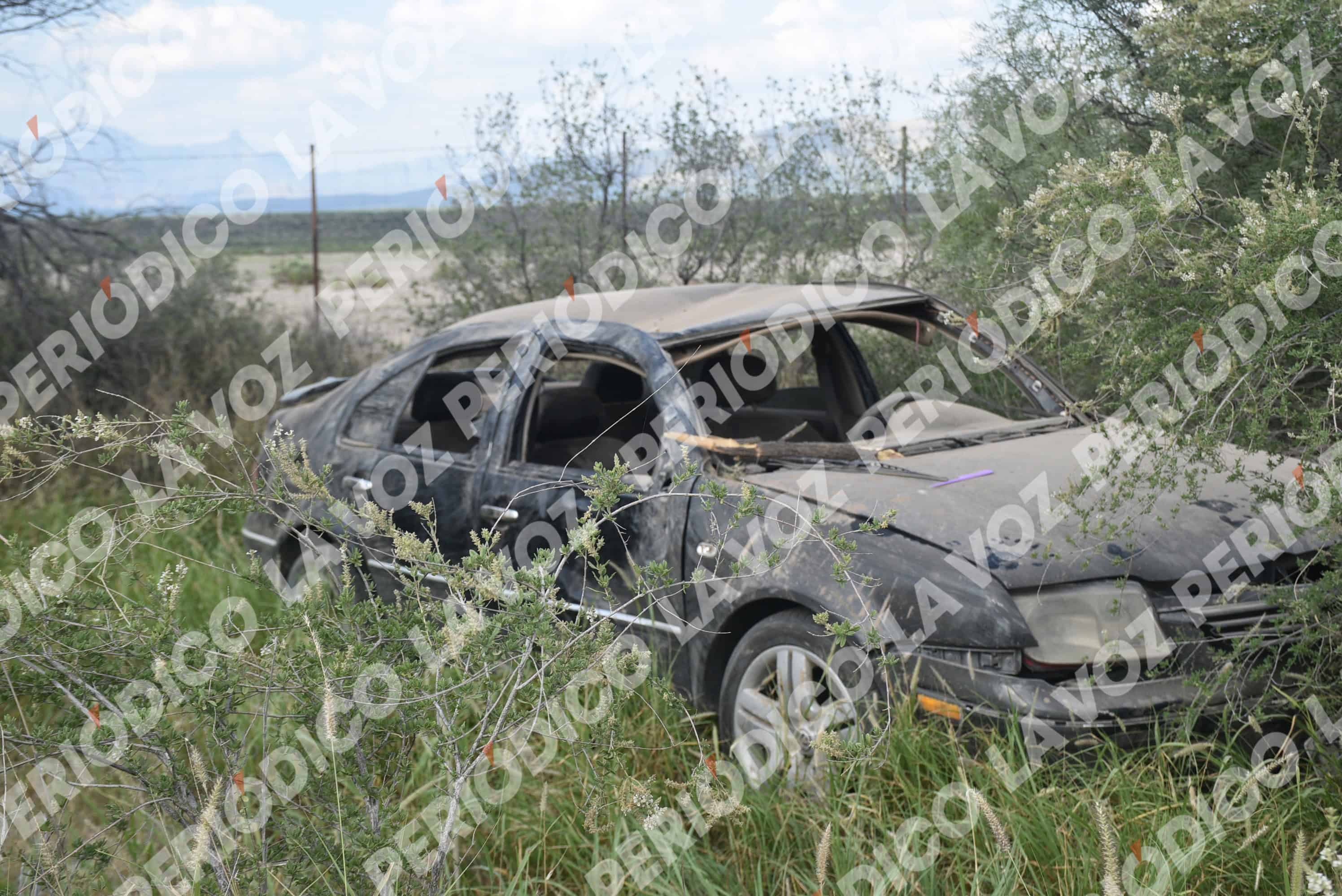 Cinco lesionados en volcadura de automóvil en Monclova