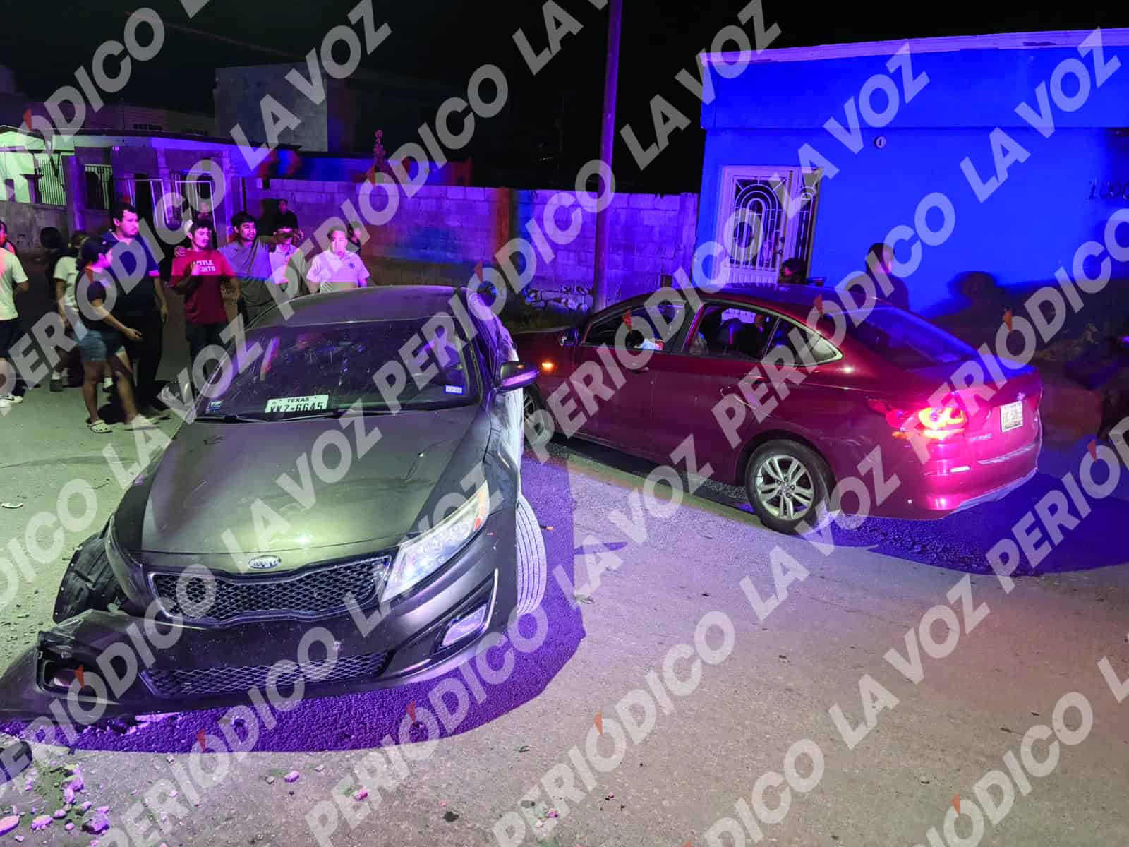 Lesionado en carambola en colonia Chinameca, Monclova