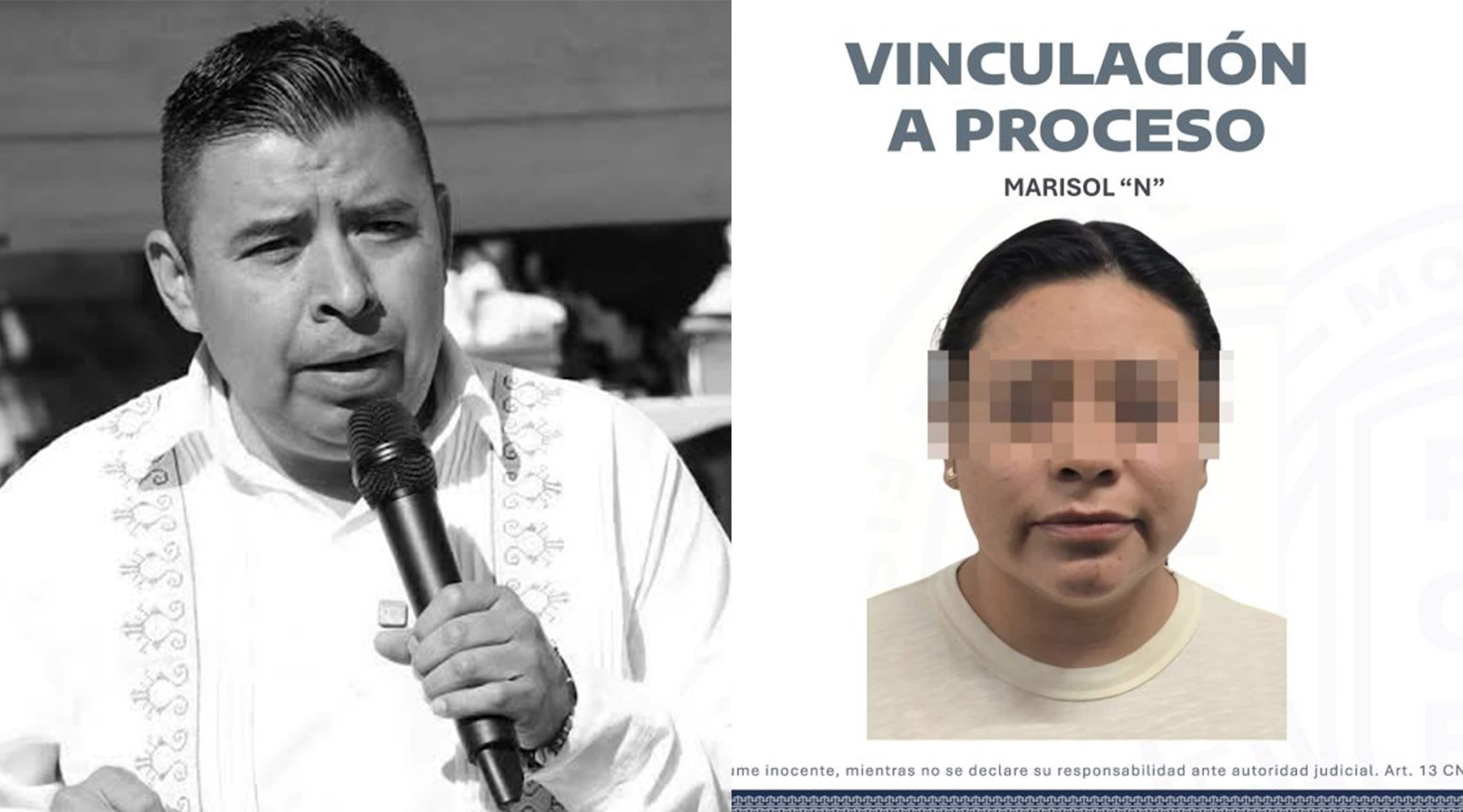 Vinculan a proceso a Marisol "N", viuda del alcalde asesinado de Temoac