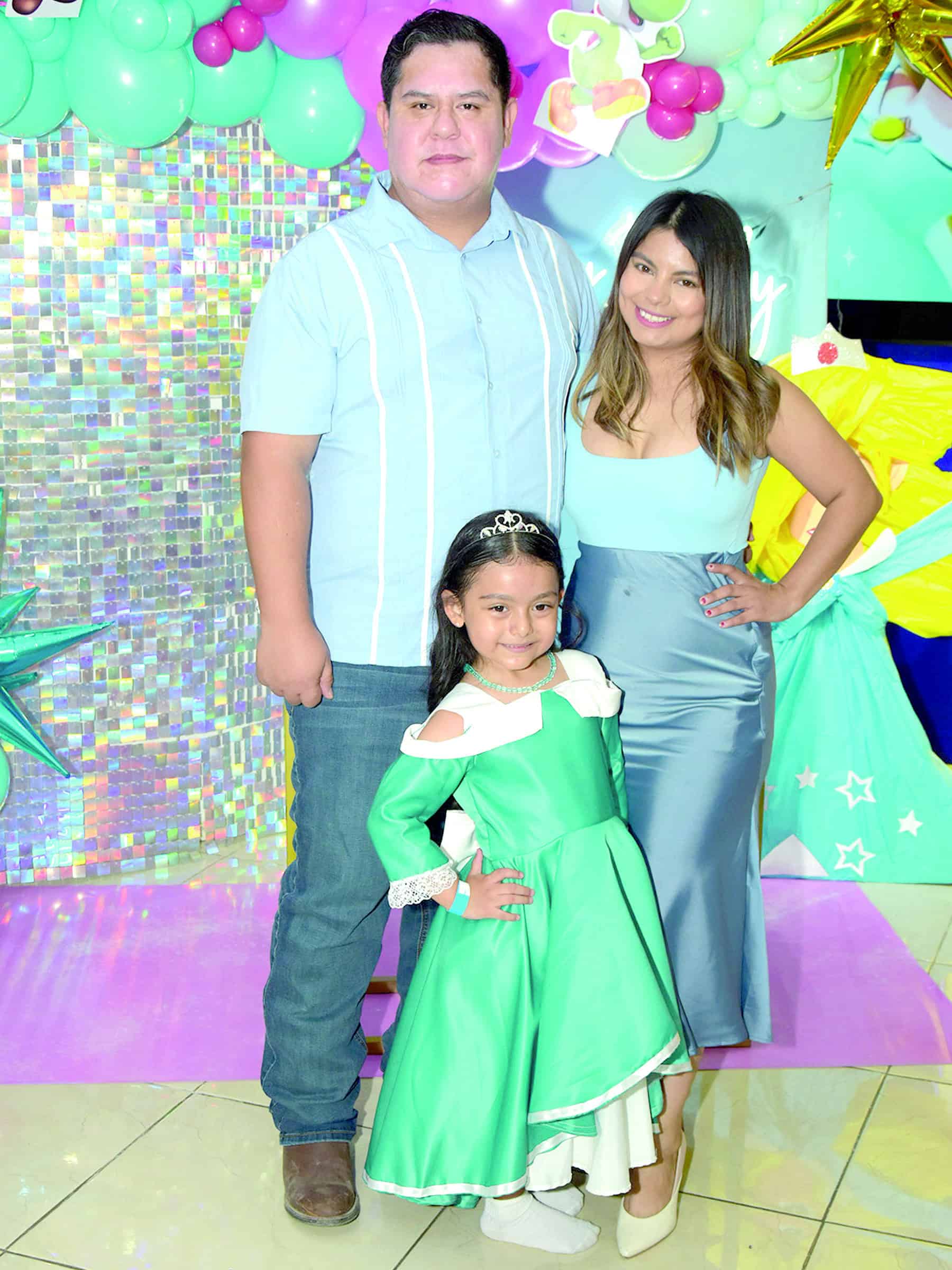 Andrea Zamora celebra su quinto cumplea&ntilde;os