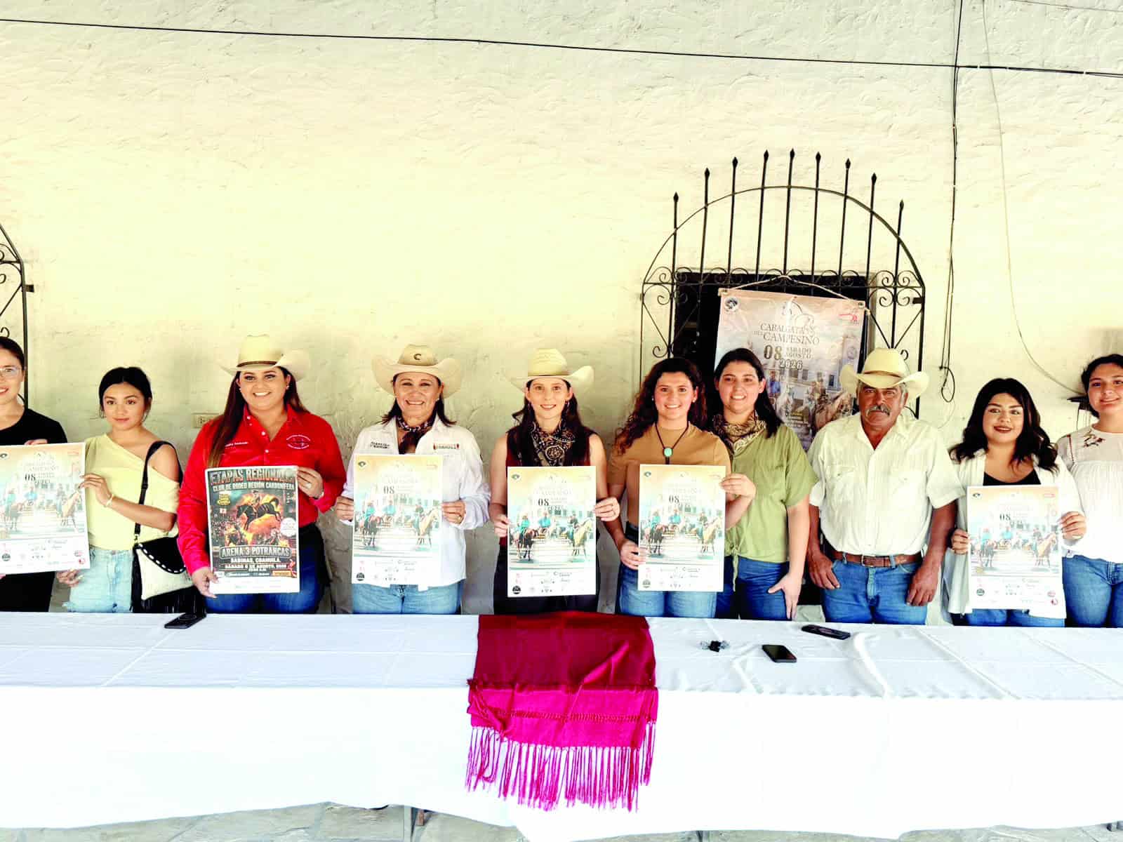 Sabinas se prepara para la Cabalgata del Campesino 2026