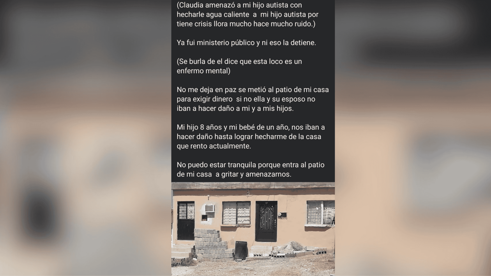 Vecina acusada de discriminar a niño con autismo en denuncia