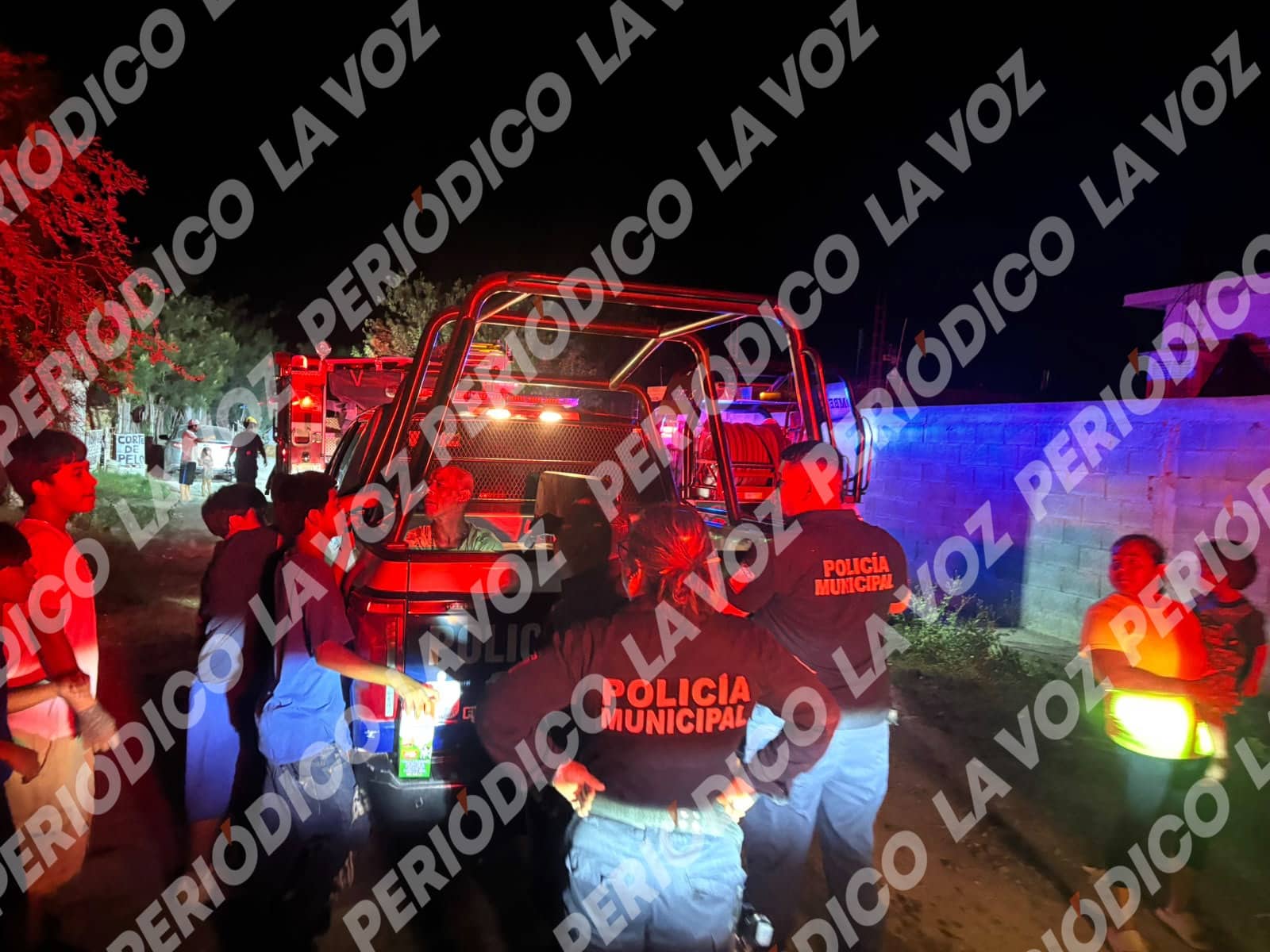 Lo salvan de morir calcinado
