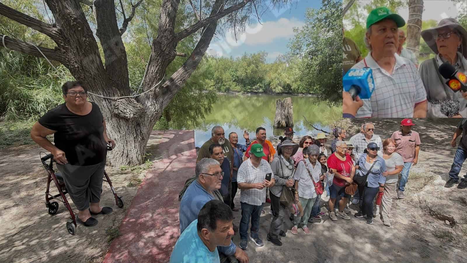 Activistas de Sabinas exigen acciones contra la contaminación del río