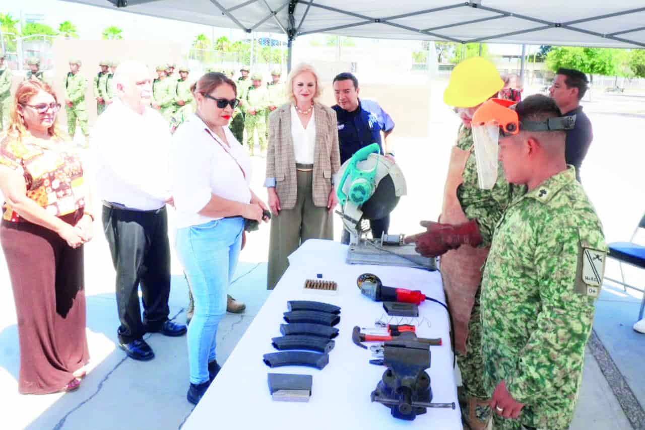 Laura Jiménez Múzquiz lanza campaña de canje de armas en Barroterán