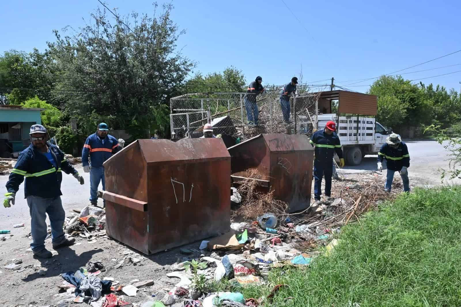 Frontera: contin&uacute;an obras de infraestructura y limpieza