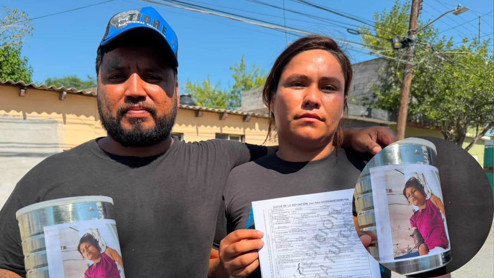 Sale a botear para poder sepultar a su madre
