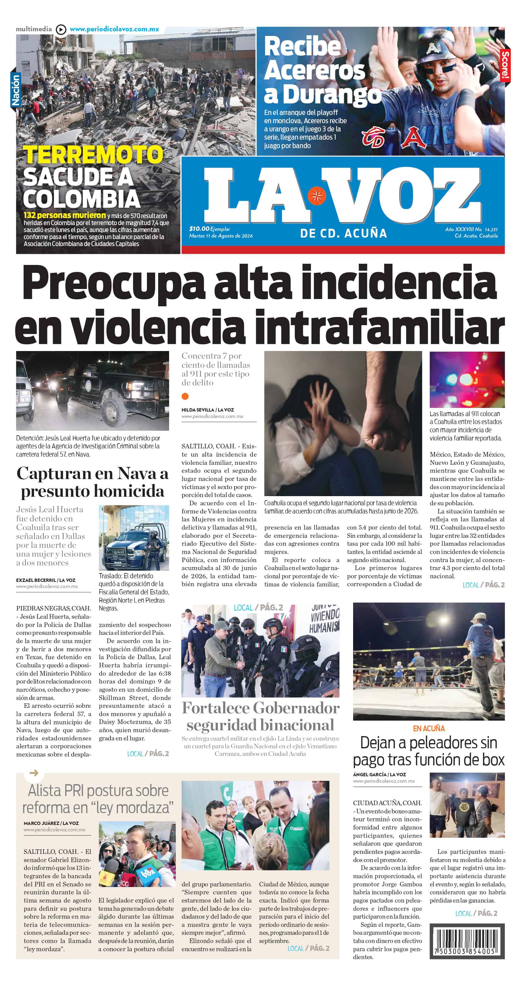 acu&ntilde;a