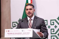 Omar García Harfuch informa sobre detenciones en Michoacán Omar García Harfuch informa sobre detenciones en Michoacán