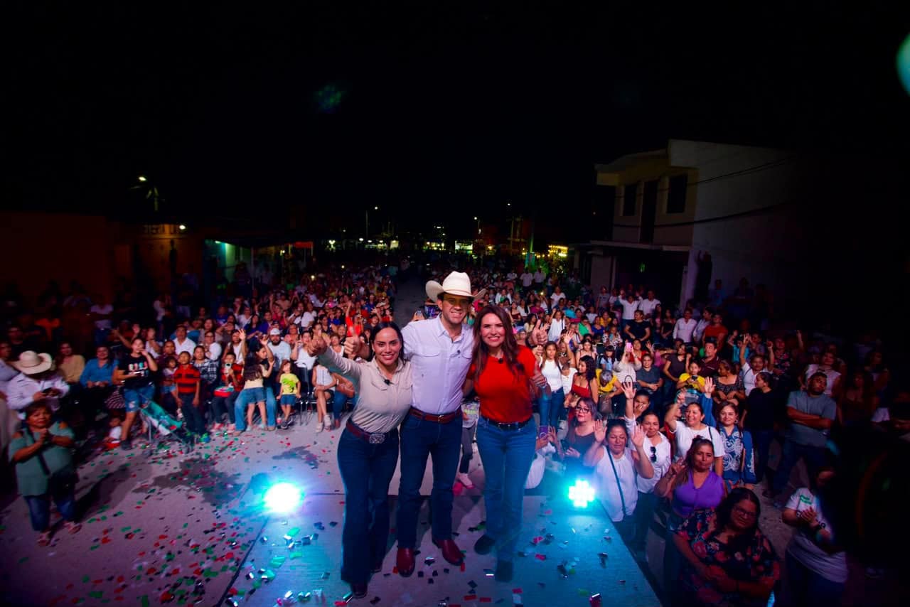 Claudia Garza celebra su triunfo electoral en Sabinas: compromiso con las familias