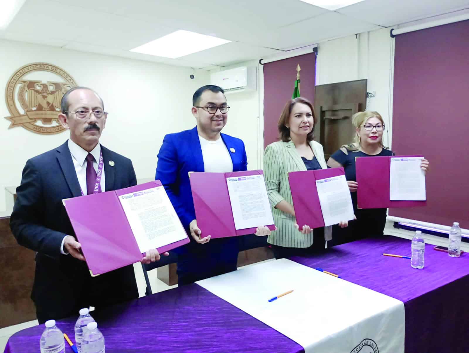 Universidad Vizcaya de las Américas firma convenio en Monclova