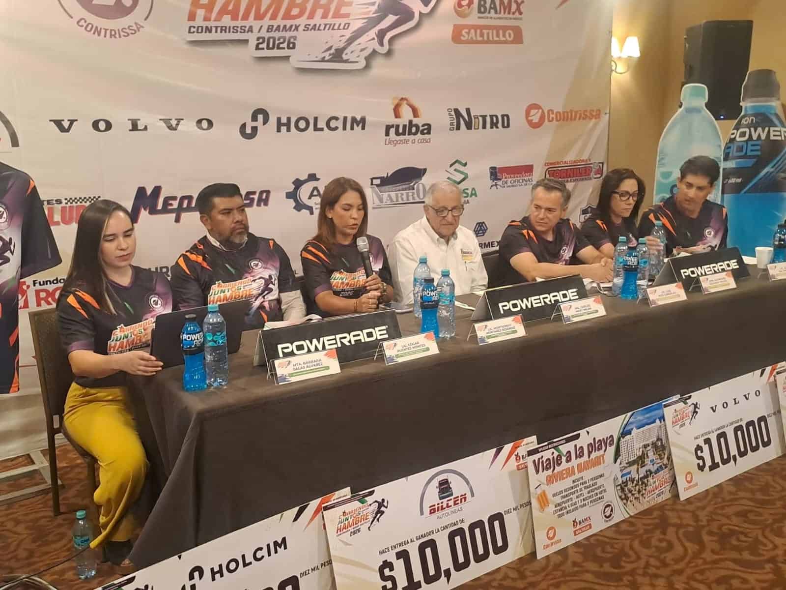 Banco de Alimentos de Saltillo organiza carrera contra el hambre Banco de Alimentos de Saltillo organiza carrera contra el hambre
