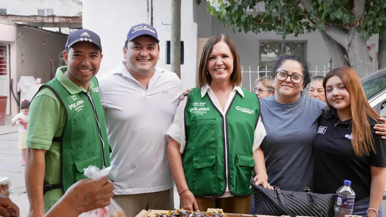 Sari P&eacute;rez y Manolo Jim&eacute;nez llevan mercadito Mejora a La Sierrita