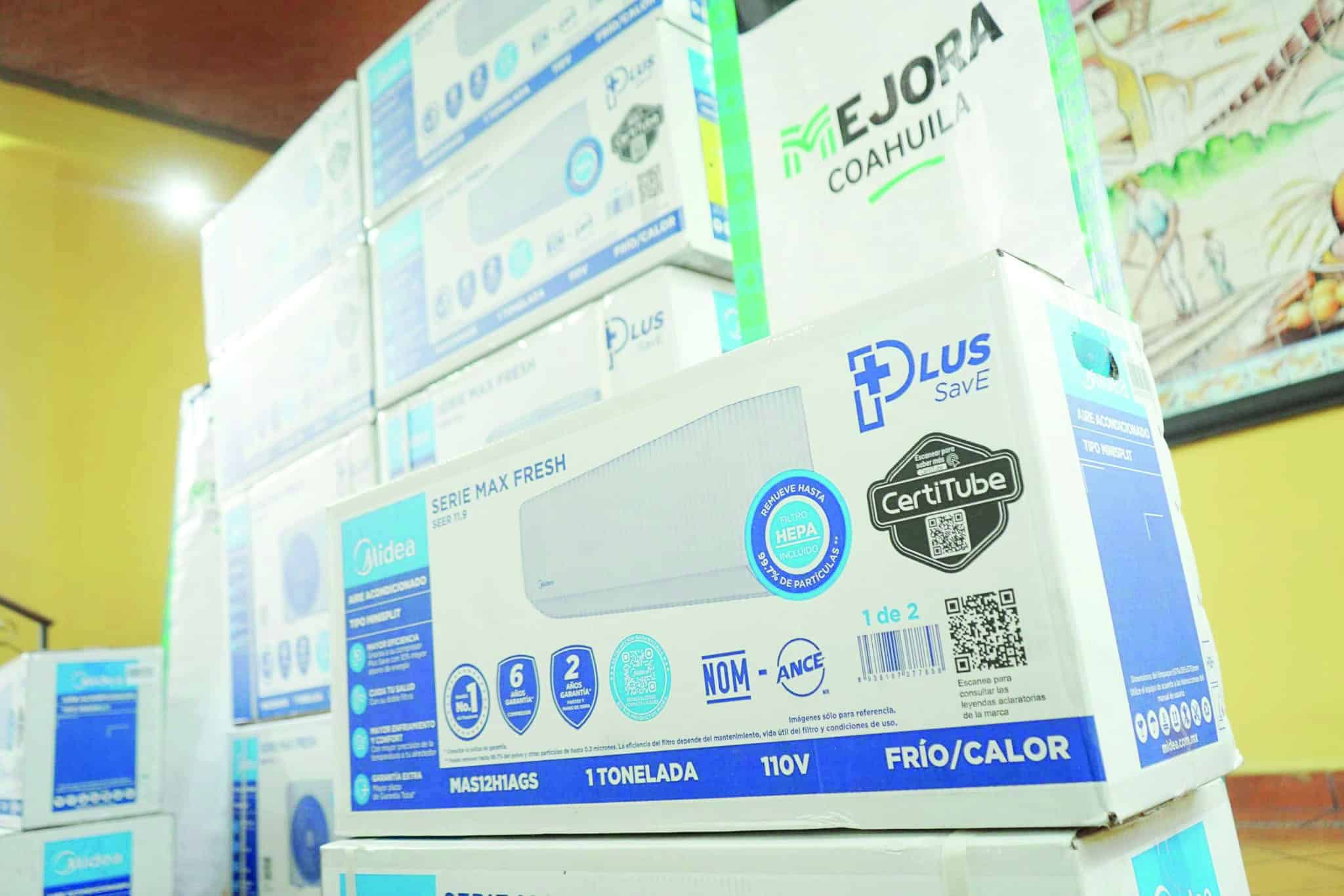 Mejora Coahuila reactiva programa de minisplits en Monclova