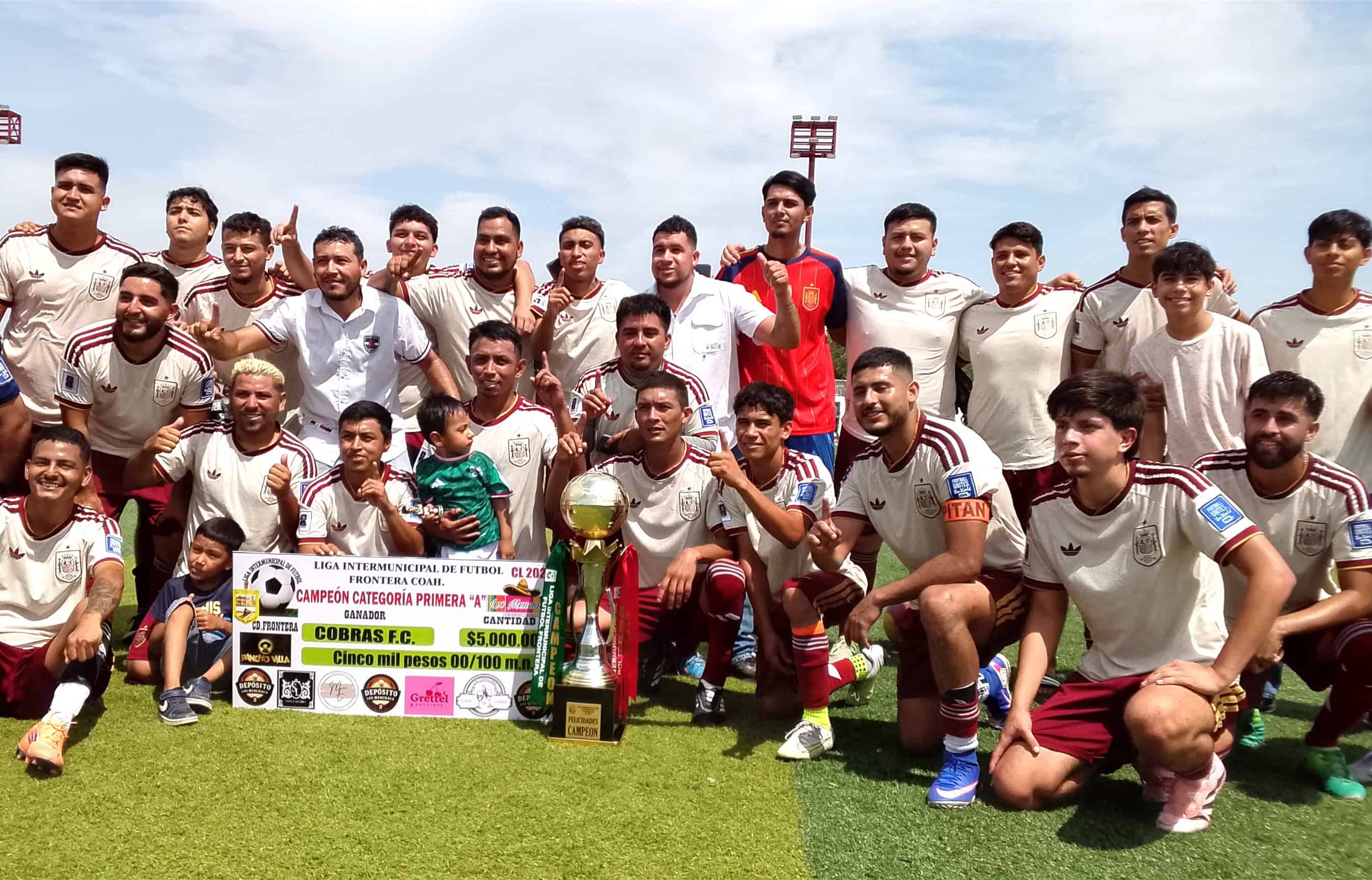Cobras FC Frontera se corona campe&oacute;n del Torneo Apertura 2026