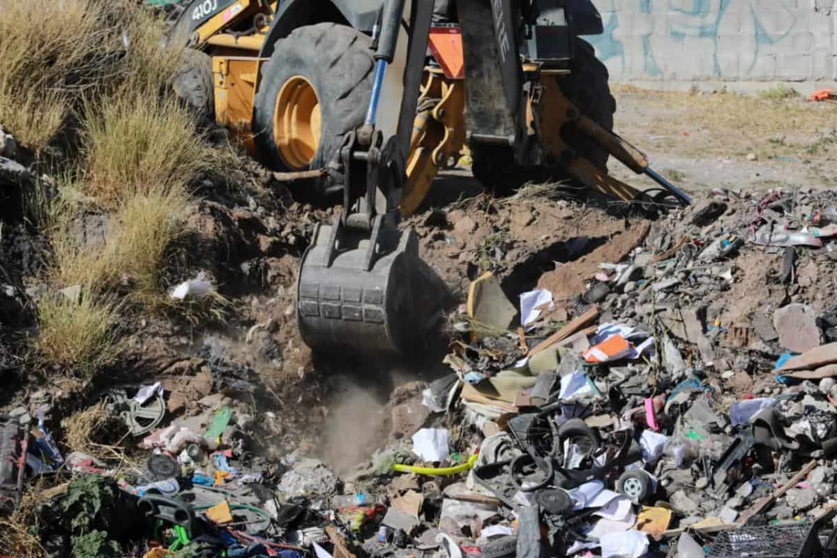 Saltillo refuerza limpieza de arroyos ante temporada de lluvias