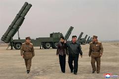 Ejército surcoreano reporta lanzamientos de misiles de Corea del Norte