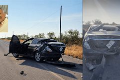 Fallece Eduardo Macías en volcadura en Allende Fallece Eduardo Macías en volcadura en Allende
