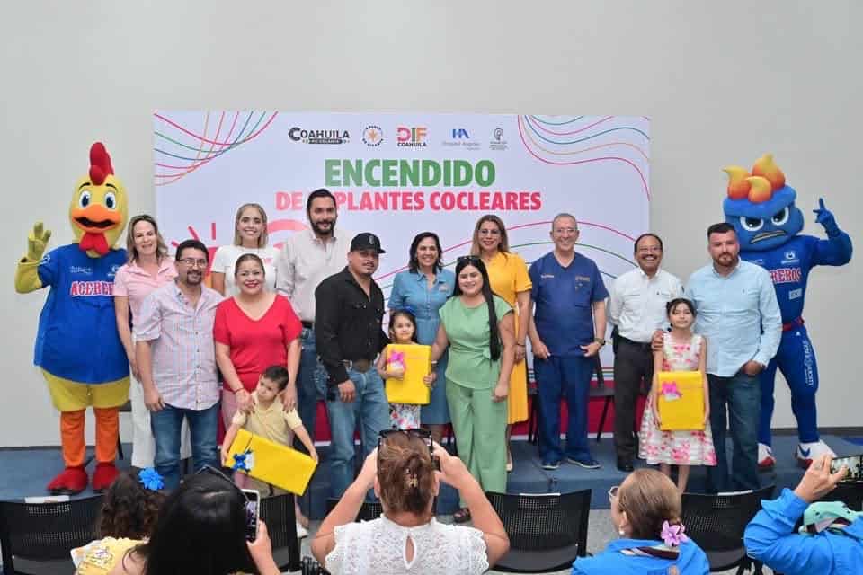 DIF Coahuila apoya a ni&ntilde;os con discapacidad auditiva en Monclova