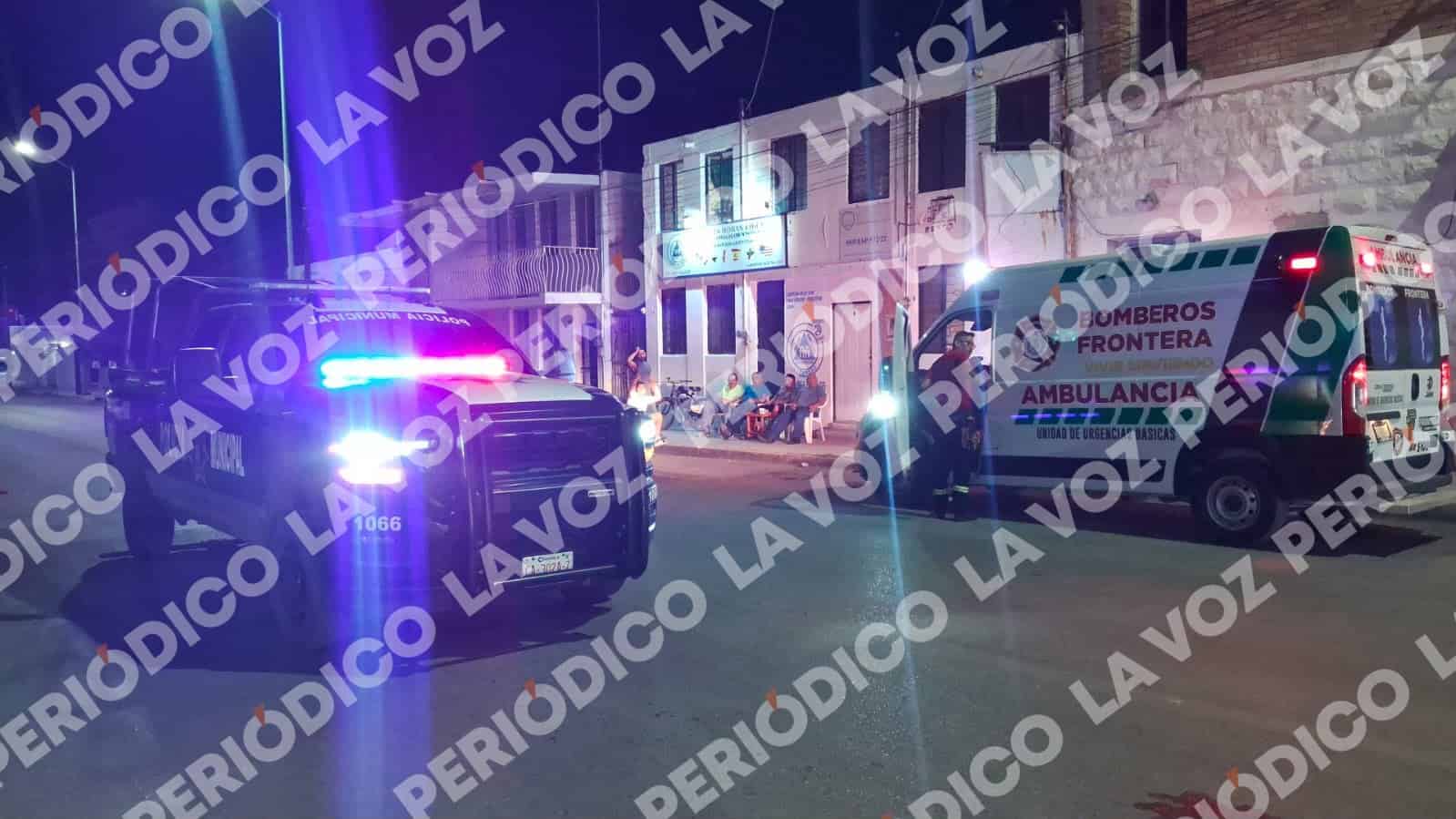 Fuerte riña en Frontera deja a hombre herido con un block