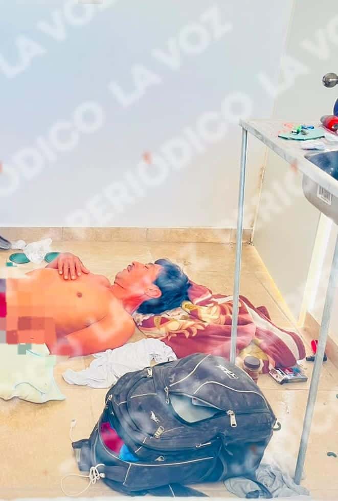 Hallan a trabajador dormido dentro de obra