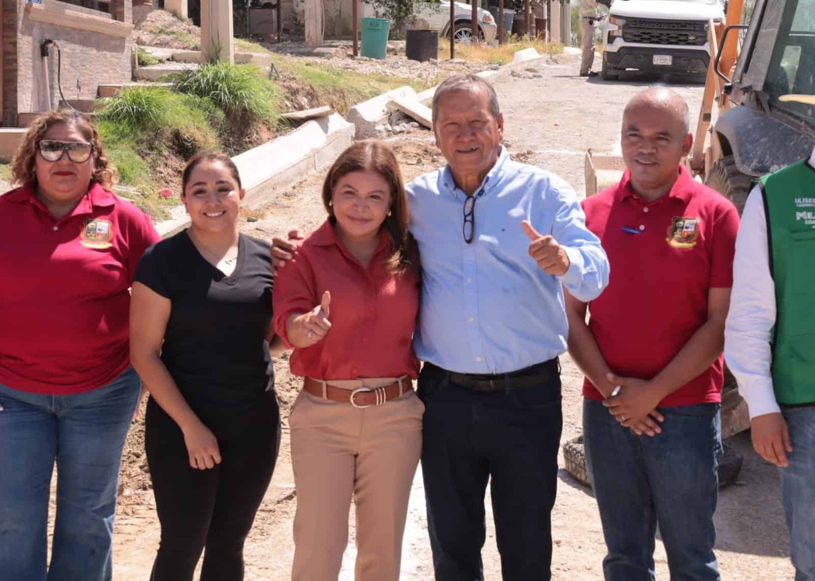 Óscar Ríos inicia obra de infraestructura en San Juan de Sabinas Óscar Ríos inicia obra de infraestructura en San Juan de Sabinas